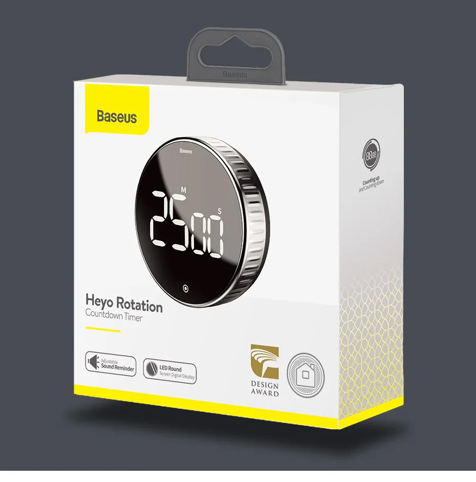 Baseus Magnetic Digital Timer – Precision and Style for Your Everyday Life