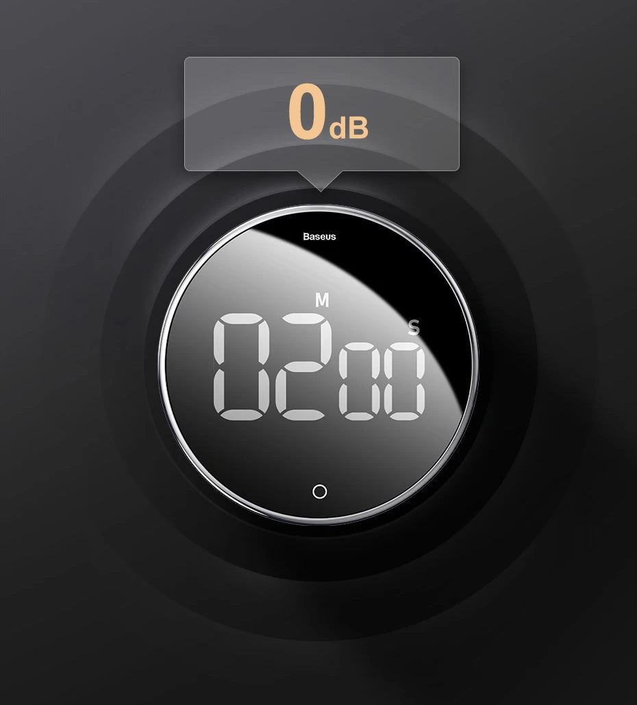 Baseus Magnetic Digital Timer – Precision and Style for Your Everyday Life
