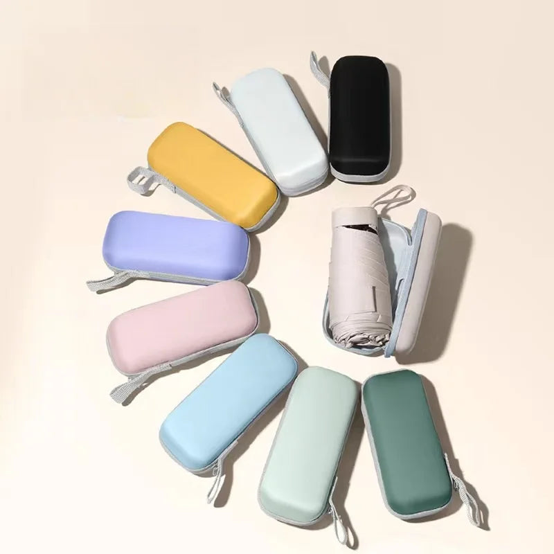 Mini Portable Umbrella – Stylish Protection Against Sun & Rain