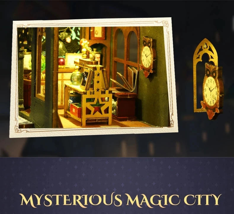 DIY Wooden Dollhouse with Lights – Magic, Creativity & Exquisite Details