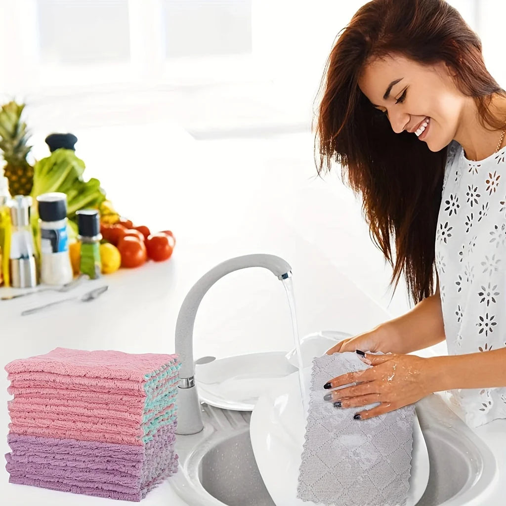 Premium Microfibre Cloths 10pcs
