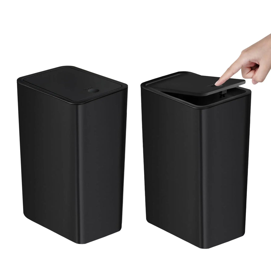 10L Pop-up Lid Bathroom Bin – Modern Design & Everyday Practicality