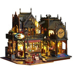 DIY Wooden Dollhouse with Lights – Magic, Creativity & Exquisite Details