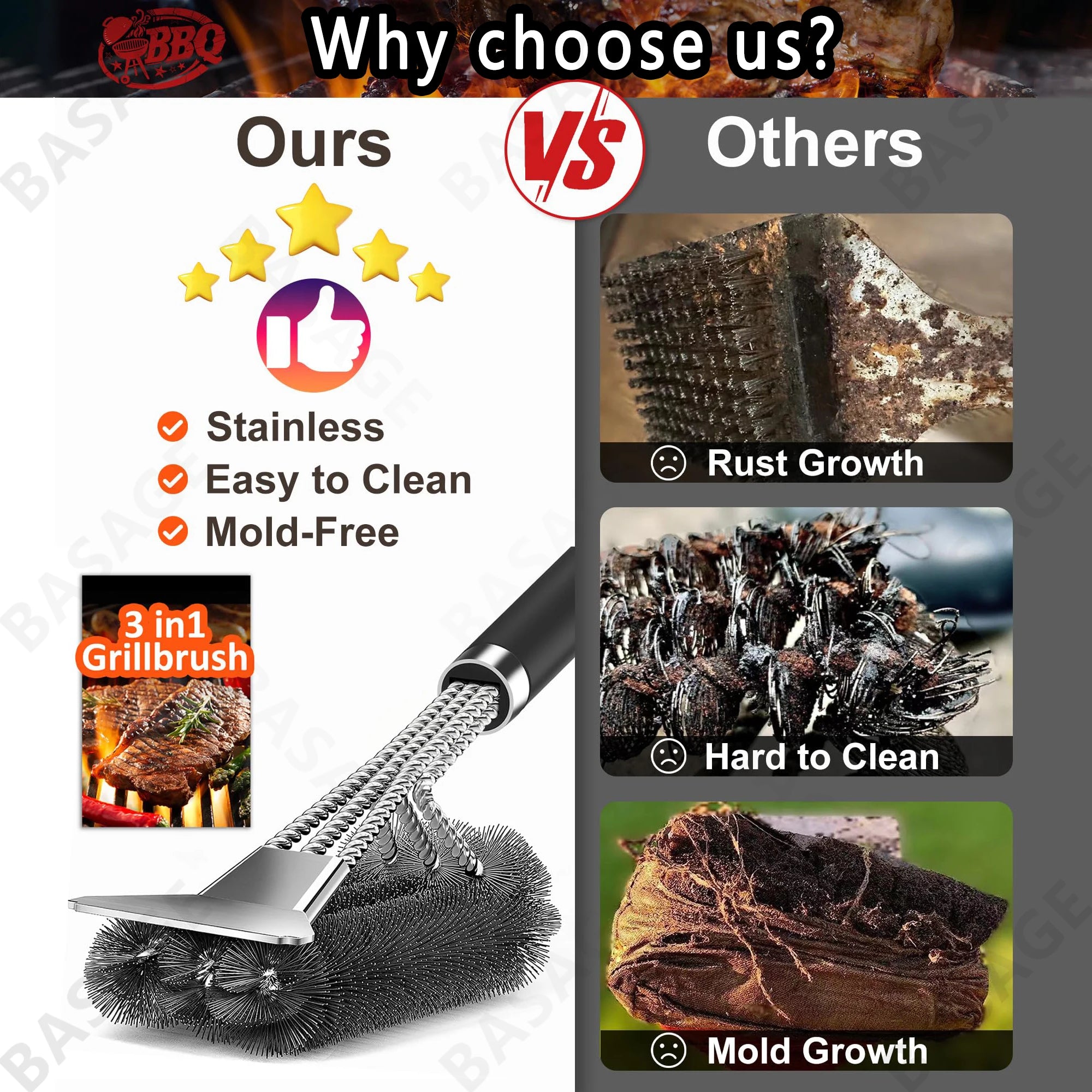 Safe Grill Brush