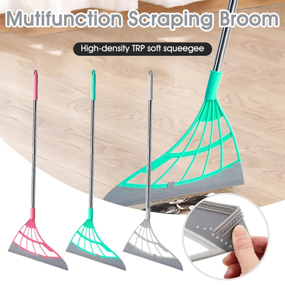 Multifunction Silicone Scraper Broom – Smart, Quick &amp; Effortless Cleaning