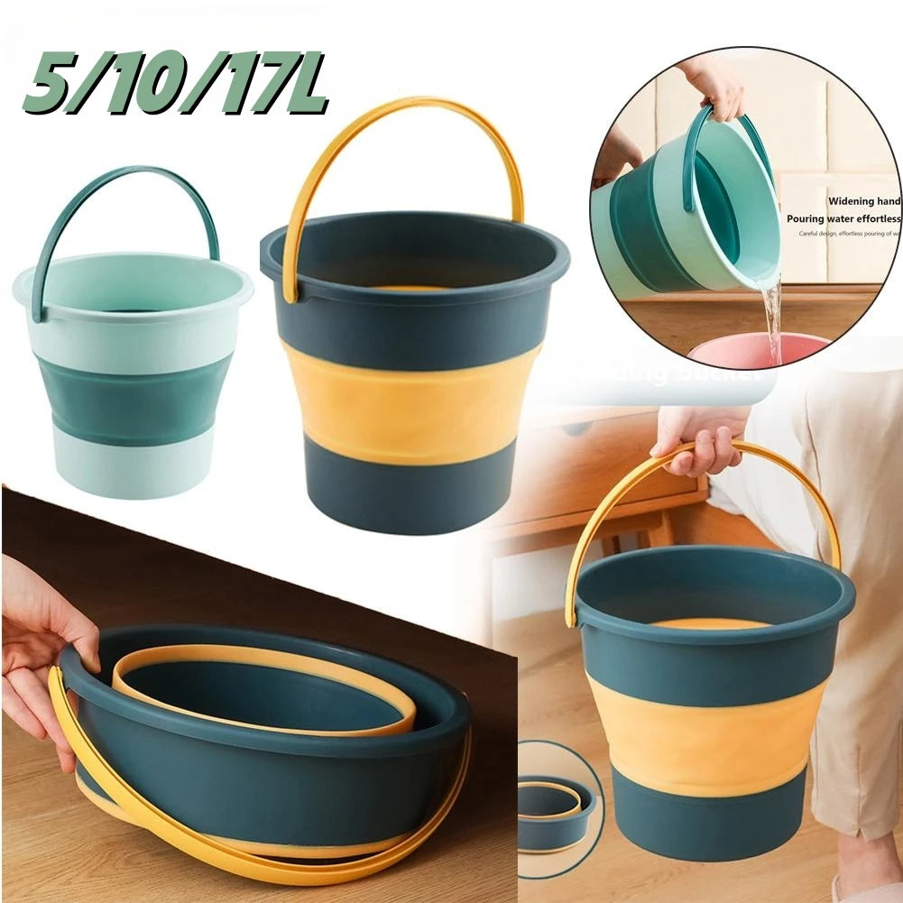 Foldable Portable Bucket – Practical, Durable &amp; Versatile Anywhere You Go
