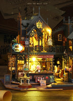 DIY Wooden Dollhouse with Lights – Magic, Creativity & Exquisite Details