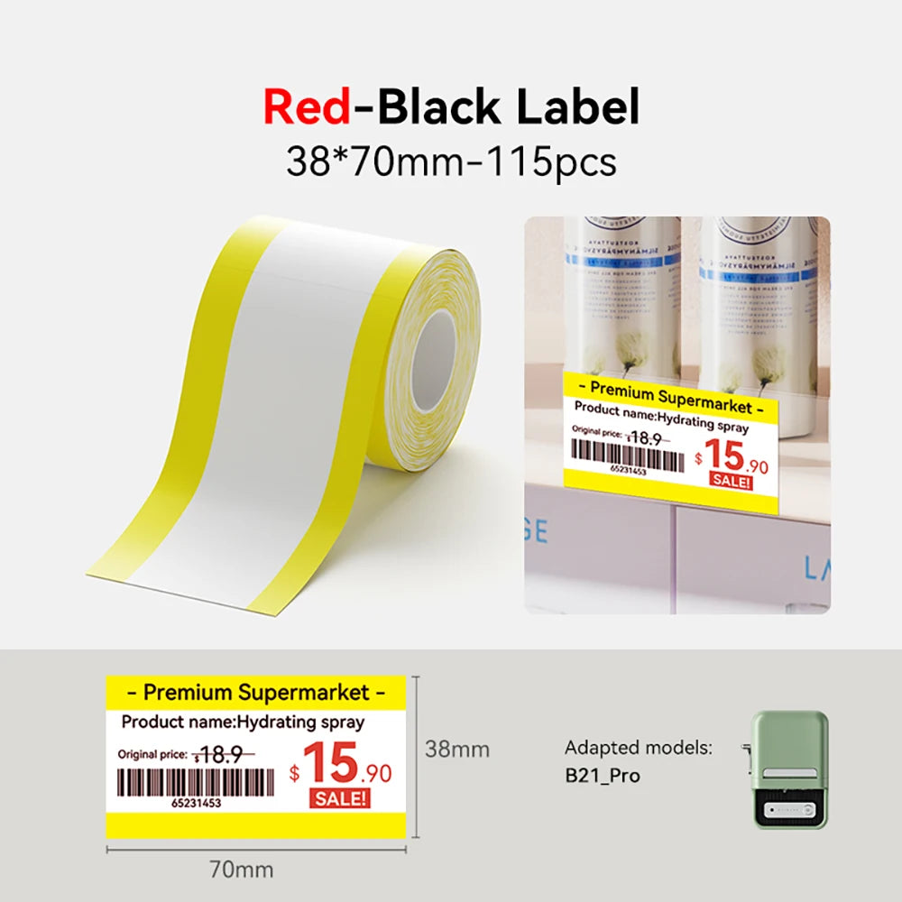 Niimbot B21 Pro portable label printer