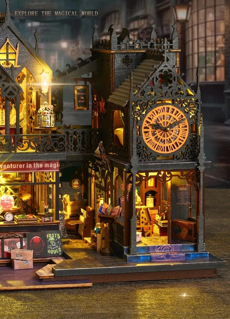 DIY Wooden Dollhouse with Lights – Magic, Creativity & Exquisite Details