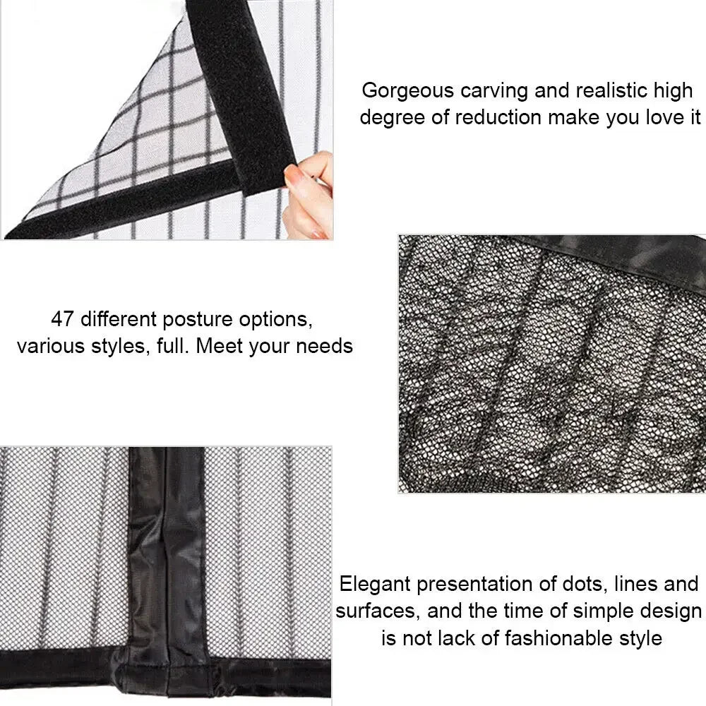 Magnetic Mesh Curtain