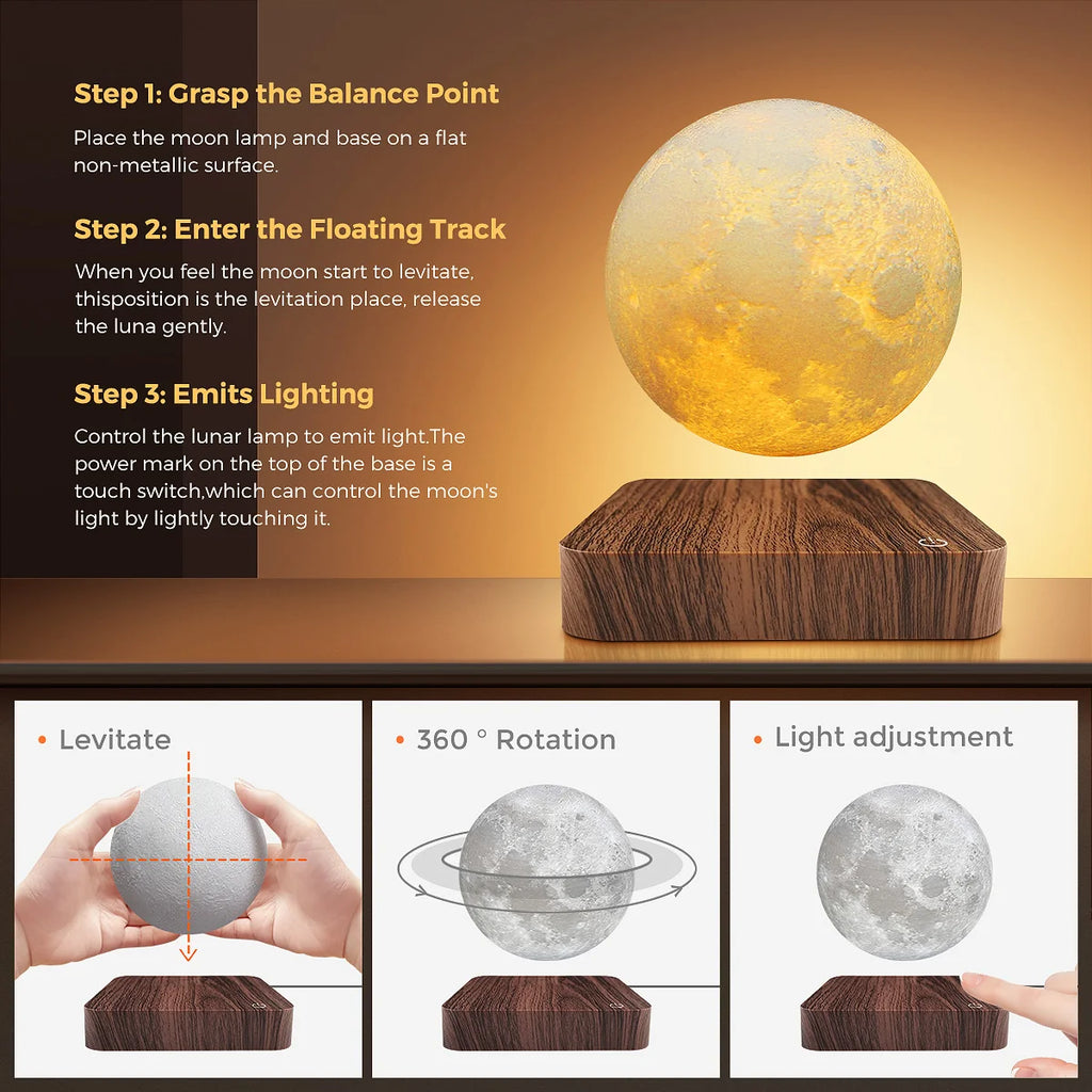 Magnetic Floating Lamp – Light That Defies Gravity