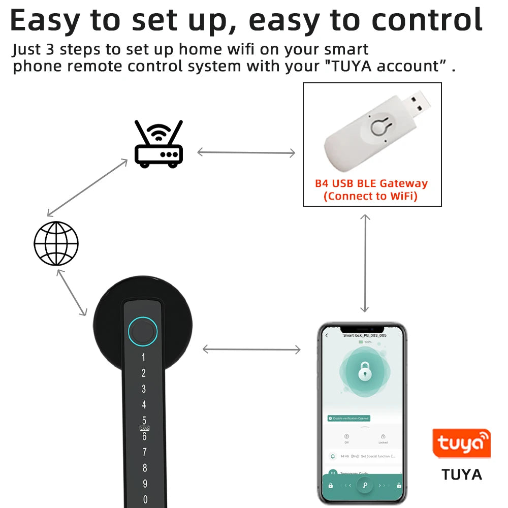Raykube M5 Smart Lock