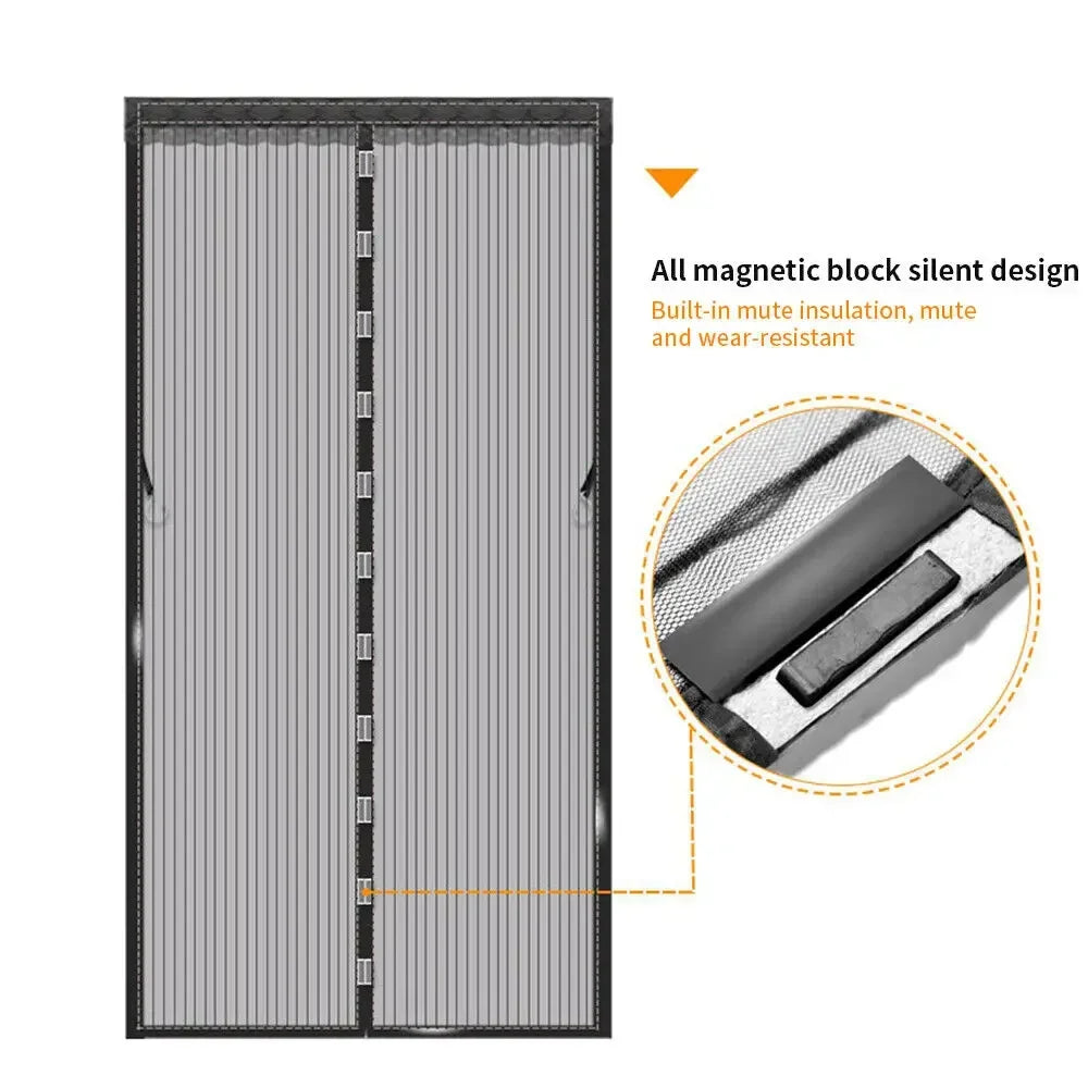Magnetic Mesh Curtain