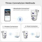Lenovo 4K Wi-Fi 5G PTZ Surveillance Camera – Smart Security for Your Home & Business