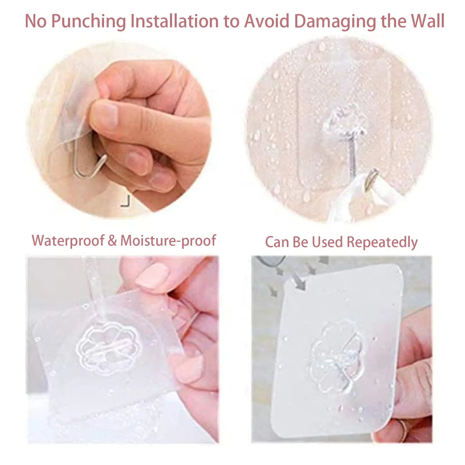 Waterproof and Oilproof Wall Hook