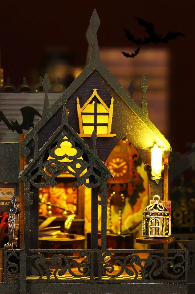 DIY Wooden Dollhouse with Lights – Magic, Creativity & Exquisite Details