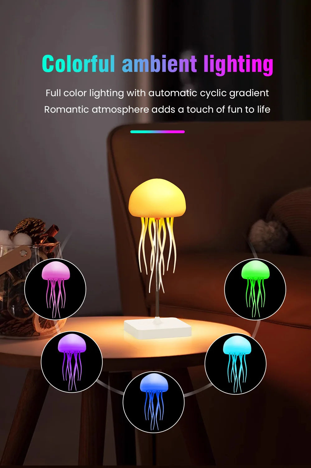 Medusa LED RGB Lamp