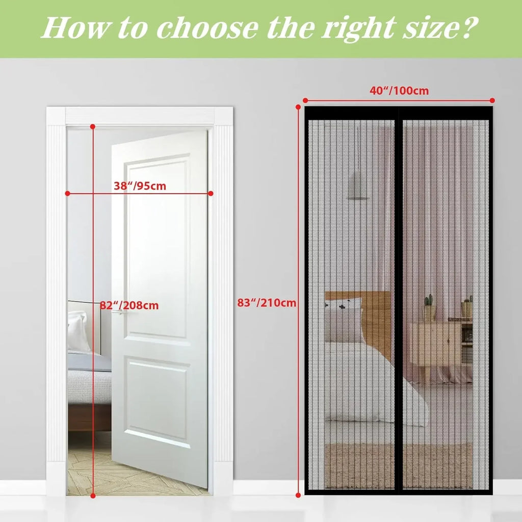 Magnetic Mesh Curtain