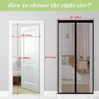Magnetic Mesh Curtain