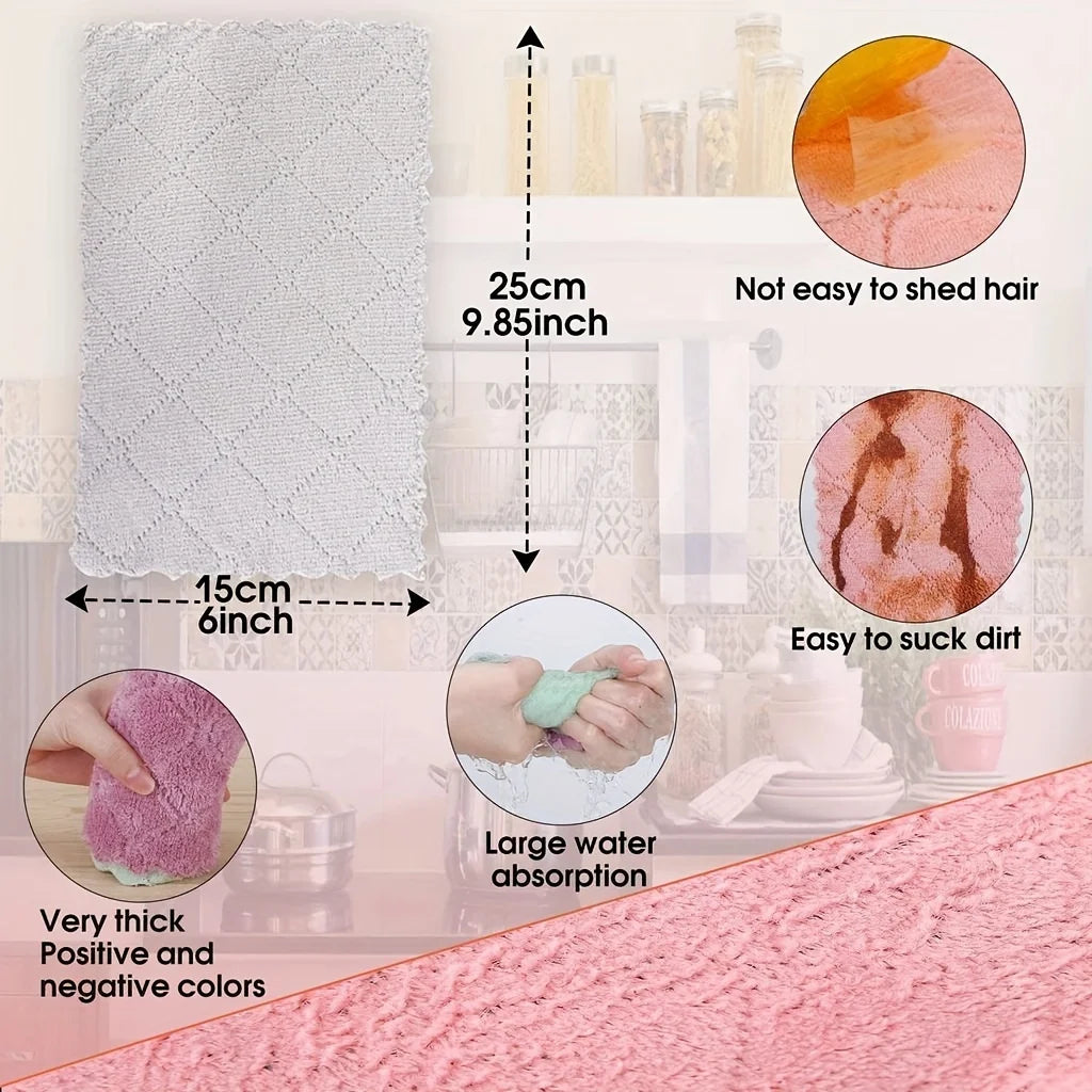 Premium Microfibre Cloths 10pcs