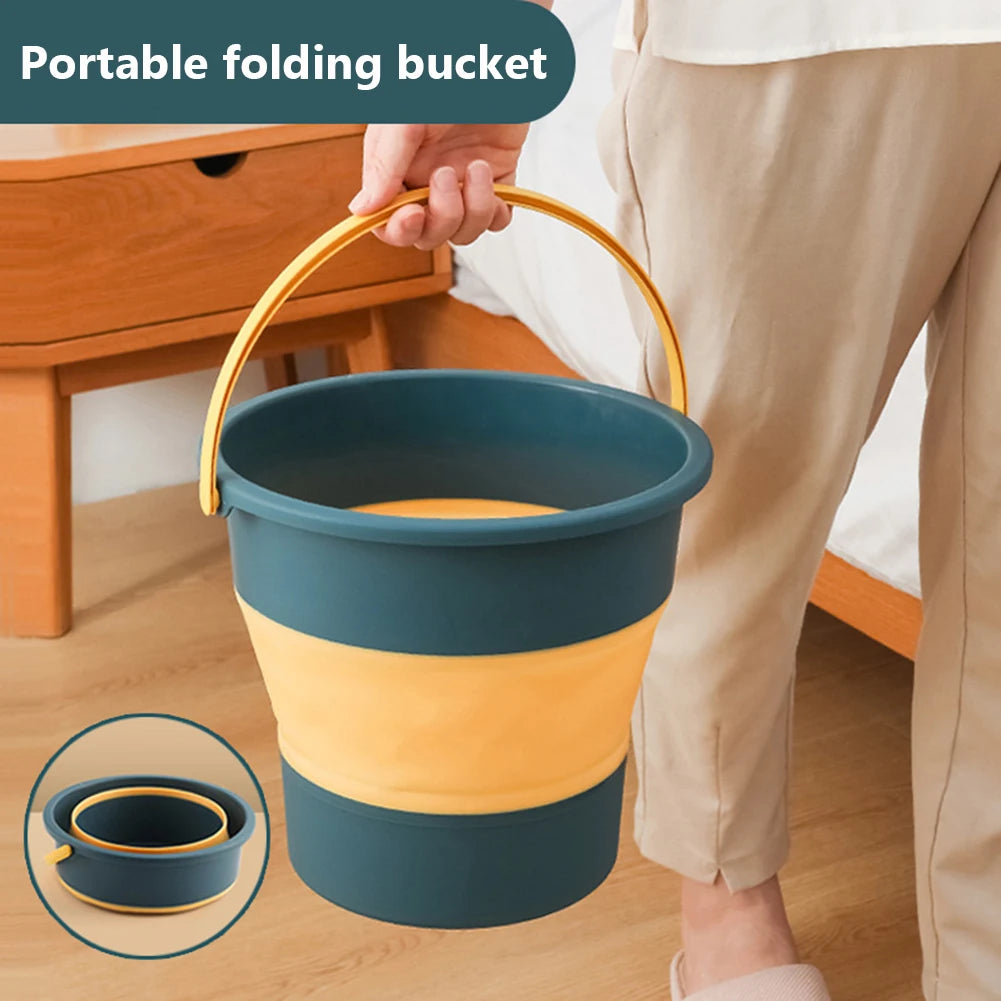 Foldable Portable Bucket – Practical, Durable &amp; Versatile Anywhere You Go