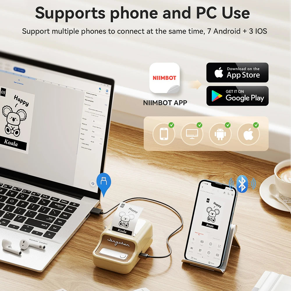 Niimbot B21 Pro portable label printer