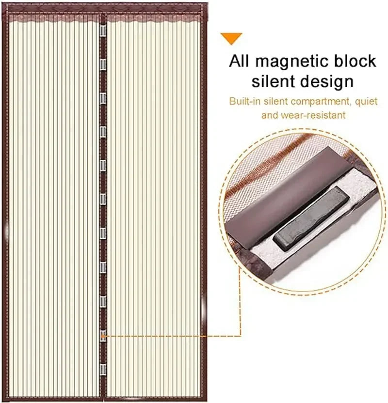 Magnetic Mesh Curtain