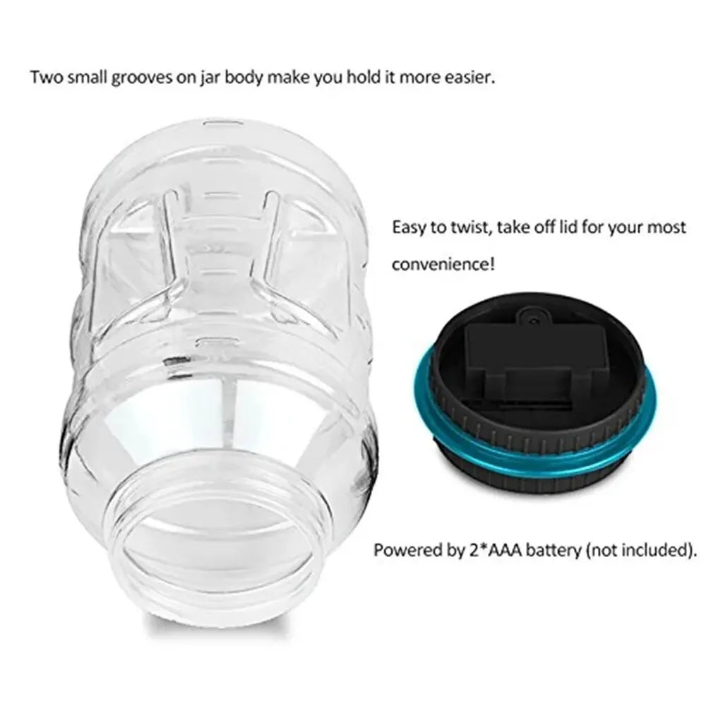 Digital Coin Counting Money Jar