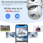 Lenovo 4K Wi-Fi 5G PTZ Surveillance Camera – Smart Security for Your Home & Business