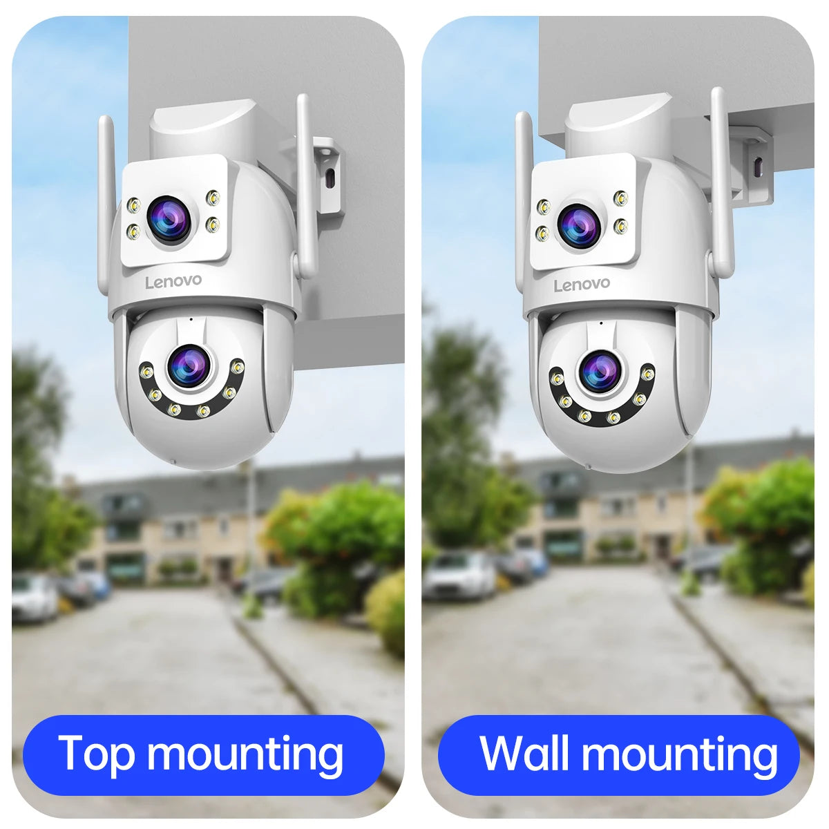 Lenovo 4K Wi-Fi 5G PTZ Surveillance Camera – Smart Security for Your Home & Business