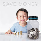 Digital Coin Counting Money Jar