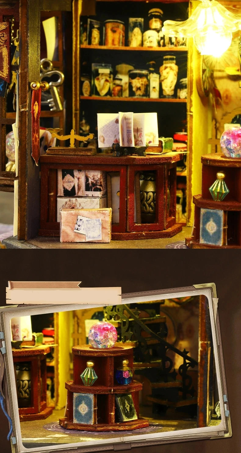 DIY Wooden Dollhouse with Lights – Magic, Creativity & Exquisite Details