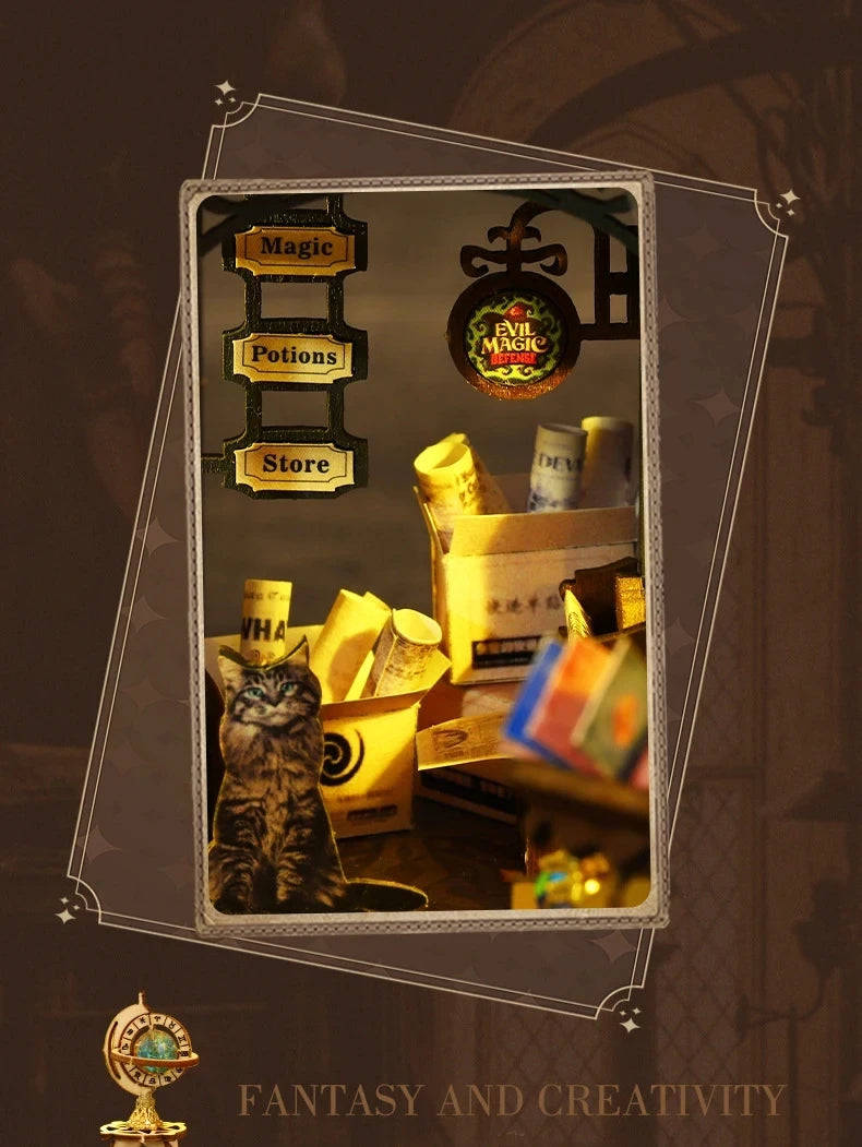 DIY Wooden Dollhouse with Lights – Magic, Creativity & Exquisite Details