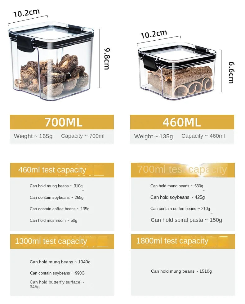 Hermetic Storage Jars – Organisation, Style & Freshness for Your Kitchen
