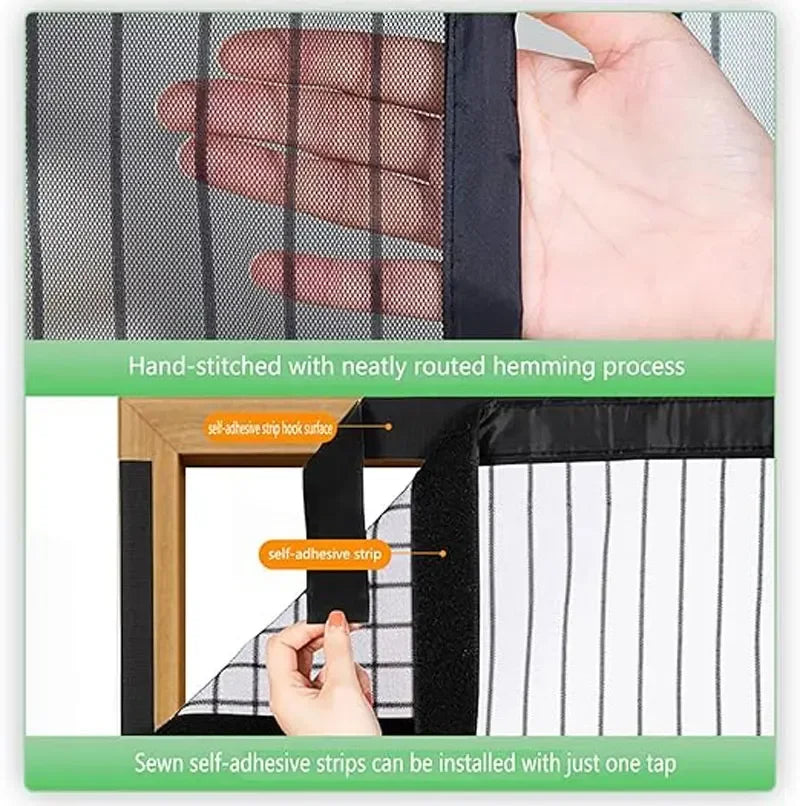 Magnetic Mesh Curtain