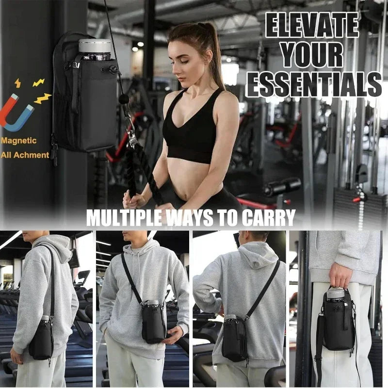 Gym Strong 360° Magnetic Water Bottle Holder