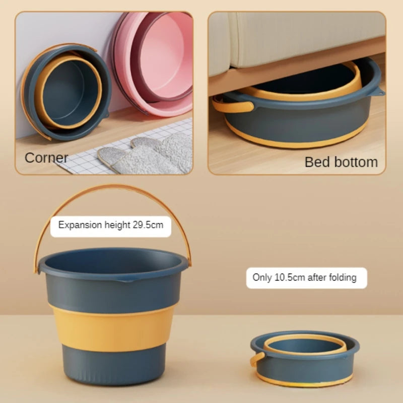 Foldable Portable Bucket – Practical, Durable &amp; Versatile Anywhere You Go